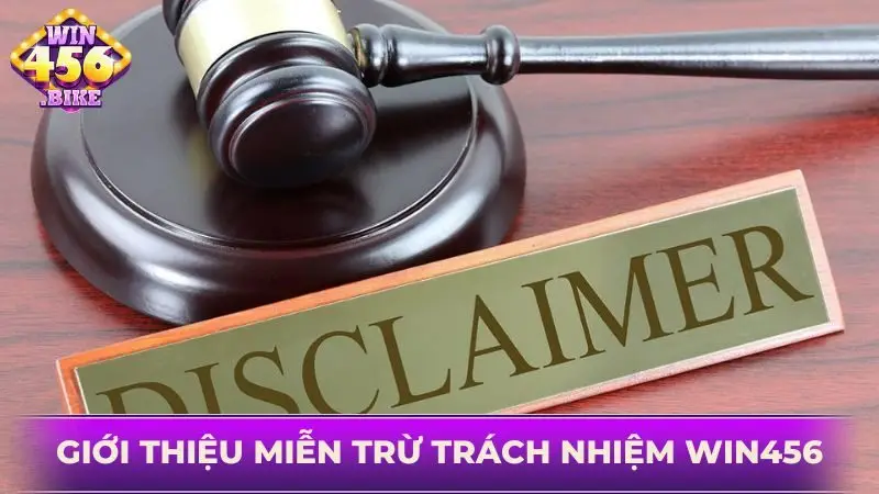 Sơ lược những nét chính trong miễn trừ trách nhiệm WIN456