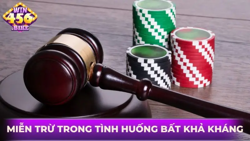 Không bồi thường cho thành viên trước những lý do bất khả kháng